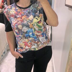 Super smash brothers size XLarge GameStop T-shirt